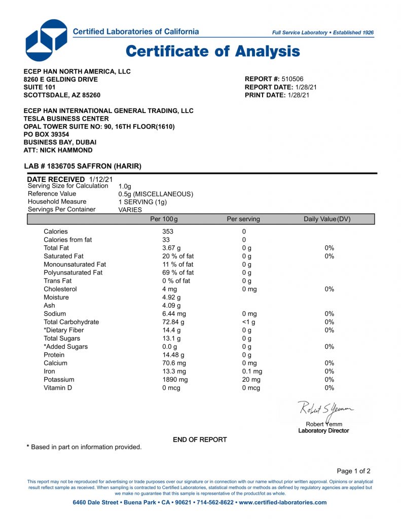 GRAM FLOUR NUTRITION FACTS 100G visual data 2